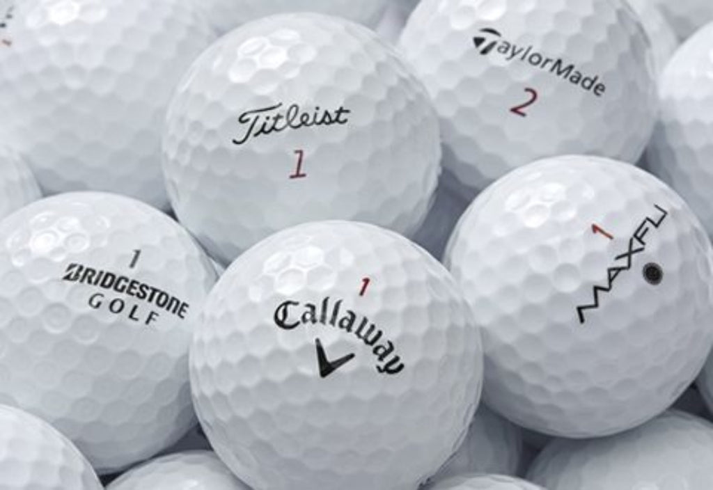 Reload Golf Balls, Golf Balls, near Mint, 4A, AAAA Quality, 48 Pack, White